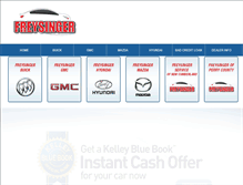 Tablet Screenshot of freysinger.com
